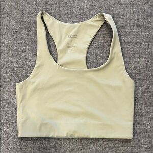 Girlfriend Collective Paloma Matcha Racerback Sports Bra